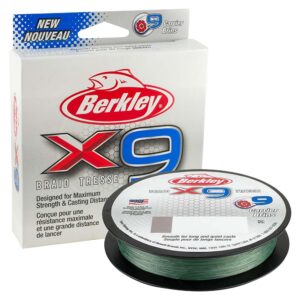 Berkley x9 Braid Low-Vis Green - 50lb - 164 yds - X9BFS50-22